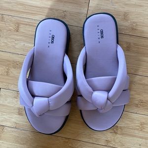 Lavender sandals from ASOS Design - US 10